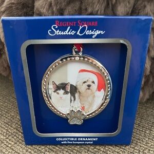 NWT Regent Square Studio Design Collectible Pet Ornament~Fine European Crystal